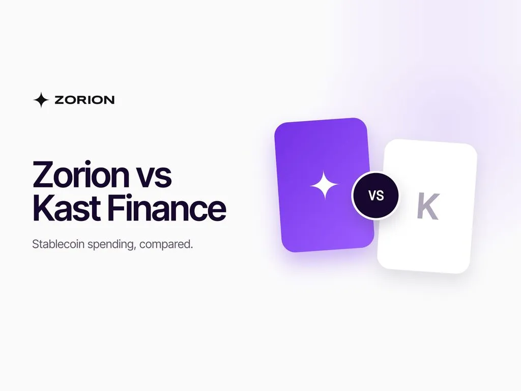 Zorion vs Kast: Is a $1,000+/Year Crypto Card Membership Worth It?